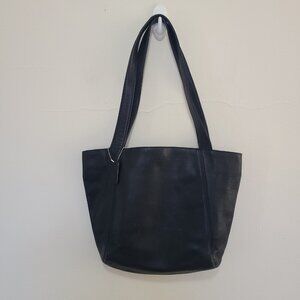 Coach Vintage Lexington Black Leather Tote Bag #4181 vintage